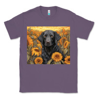 Lavender black lab Classic Tee - Unal Design