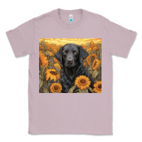 Lilac black lab Classic Tee - Unal Design