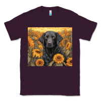 Plum black lab Classic Tee - Unal Design