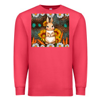 Cardinal Rabbit daisy sunflower leopard 20oz tumbler Premium Sweatshirt - Neo Western