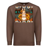Chestnut Rabbit daisy sunflower leopard 20oz tumbler Premium Sweatshirt - Neo Western