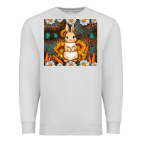 Dove Grey Rabbit daisy sunflower leopard 20oz tumbler Premium Sweatshirt - Neo Western