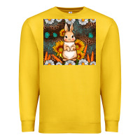 Lemon Rabbit daisy sunflower leopard 20oz tumbler Premium Sweatshirt - Neo Western