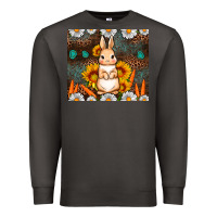 Smoke Rabbit daisy sunflower leopard 20oz tumbler Premium Sweatshirt - Neo Western