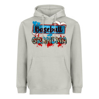 Moon Dust baseball grandma with leopard Heavyweight Hoodie - Zillion Design Studio
