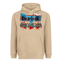 Mushroom baseball grandma with leopard Heavyweight Hoodie - Zillion Design Studio
