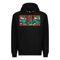 Black hearts mama license plate Premium Hoodie - Artiststas