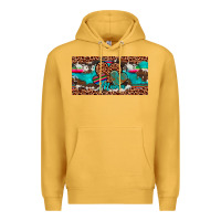 Mustard hearts mama license plate Premium Hoodie - Artiststas