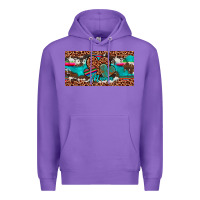 Purple hearts mama license plate Premium Hoodie - Artiststas