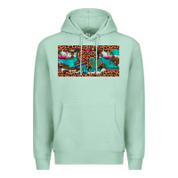 Seafoam hearts mama license plate Premium Hoodie - Artiststas