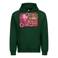 Forest Green let all that you do be done in love Urban Hoodie - Jasminsmagicworld