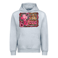 Heather Grey let all that you do be done in love Urban Hoodie - Jasminsmagicworld