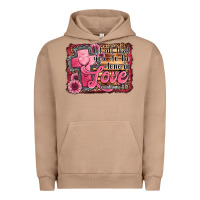 Pigment Burro let all that you do be done in love Urban Hoodie - Jasminsmagicworld