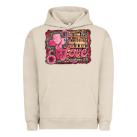 Pigment French Oak let all that you do be done in love Urban Hoodie - Jasminsmagicworld