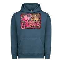 Pigment Midnight Navy let all that you do be done in love Urban Hoodie - Jasminsmagicworld