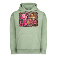 Pigment Oil Green let all that you do be done in love Urban Hoodie - Jasminsmagicworld