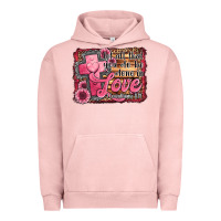 Pigment Salmon let all that you do be done in love Urban Hoodie - Jasminsmagicworld