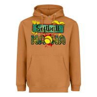 Meerkat softball nana with leopard Heavyweight Hoodie - Zillion Design Studio