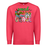 Cardinal Saved by his grace Premium Sweatshirt - Neo Western