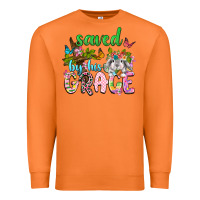 Carrot Saved by his grace Premium Sweatshirt - Neo Western