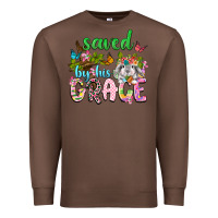 Chestnut Saved by his grace Premium Sweatshirt - Neo Western