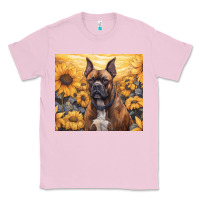 Bubblegum Pink boxer dog Classic Tee - Unal Design