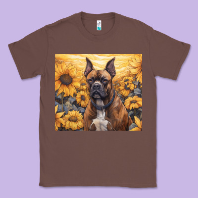 Classic Tee boxer dog
