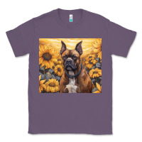 Lavender boxer dog Classic Tee - Unal Design