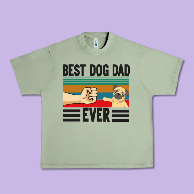 Best Dog Dad Ever Urban Heavy Tee Designed By Bettercallsaul