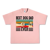 Salmon Best Dog Dad Ever Urban Heavy Tee - Bettercallsaul