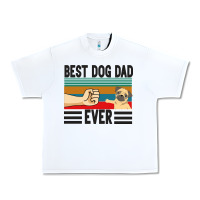 White Best Dog Dad Ever Urban Heavy Tee - Bettercallsaul