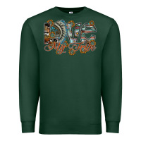 Sports Green love my tribe Premium Sweatshirt - SublimationCraftShop