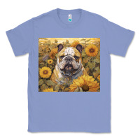 Colony Blue bulldog Classic Tee - Unal Design