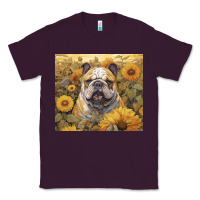 Plum bulldog Classic Tee - Unal Design