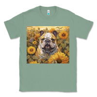 Sage bulldog Classic Tee - Unal Design