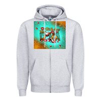 Heather Grey birthday diva Zipper Hoodie - RanaPortraitStore