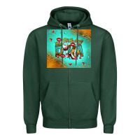 Sports Green birthday diva Zipper Hoodie - RanaPortraitStore