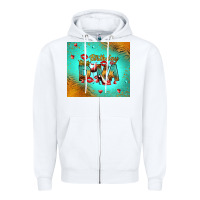 White birthday diva Zipper Hoodie - RanaPortraitStore