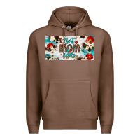 Chestnut best mom ever license plate Premium Hoodie - Artiststas