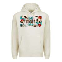 Oatmeal Heather best mom ever license plate Premium Hoodie - Artiststas
