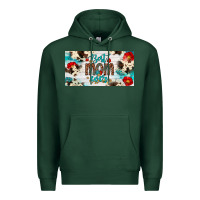 Sports Green best mom ever license plate Premium Hoodie - Artiststas