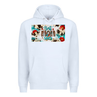 White best mom ever license plate Premium Hoodie - Artiststas