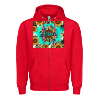 Red blessed sunflowers Zipper Hoodie - RanaPortraitStore