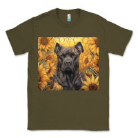 Army Green cane corso Classic Tee - Unal Design