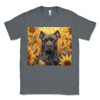 Charcoal Heather cane corso Classic Tee - Unal Design