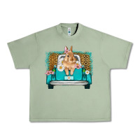 Oil Green easter bunny truck Urban Heavy Tee - Artiststas