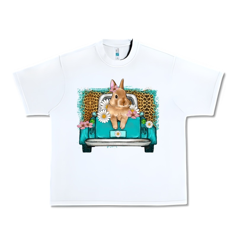 Easter Bunny Truck Urban Heavy Tee by Artiststas | Teevron