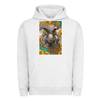 Pigment Lunar Rock Western Navajo Churro Sheep Urban Hoodie - LillyAllenDesigns