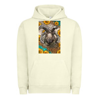 Pigment Pistachio Western Navajo Churro Sheep Urban Hoodie - LillyAllenDesigns