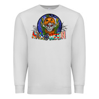 Dove Grey halloween Premium Sweatshirt - CowhideDigitalArt